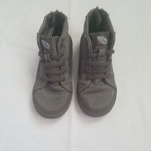 Vans Sk8 toddler boys gray size 9